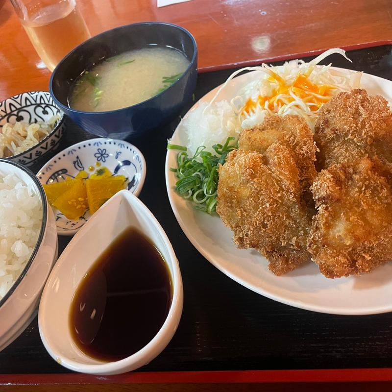おろしチキンカツ定食(はいがってん)