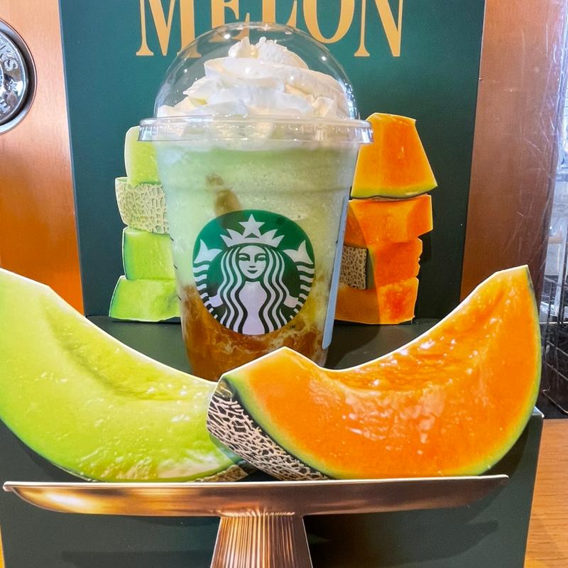 GOHOBI メロン フラペチーノ(スターバックス コーヒー 仙台台原店)