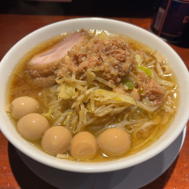 少なめラーメン(豚ノヴァ 国分寺本店)