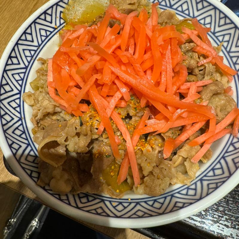 牛丼アタマの大盛り(吉野家 池袋北口店)