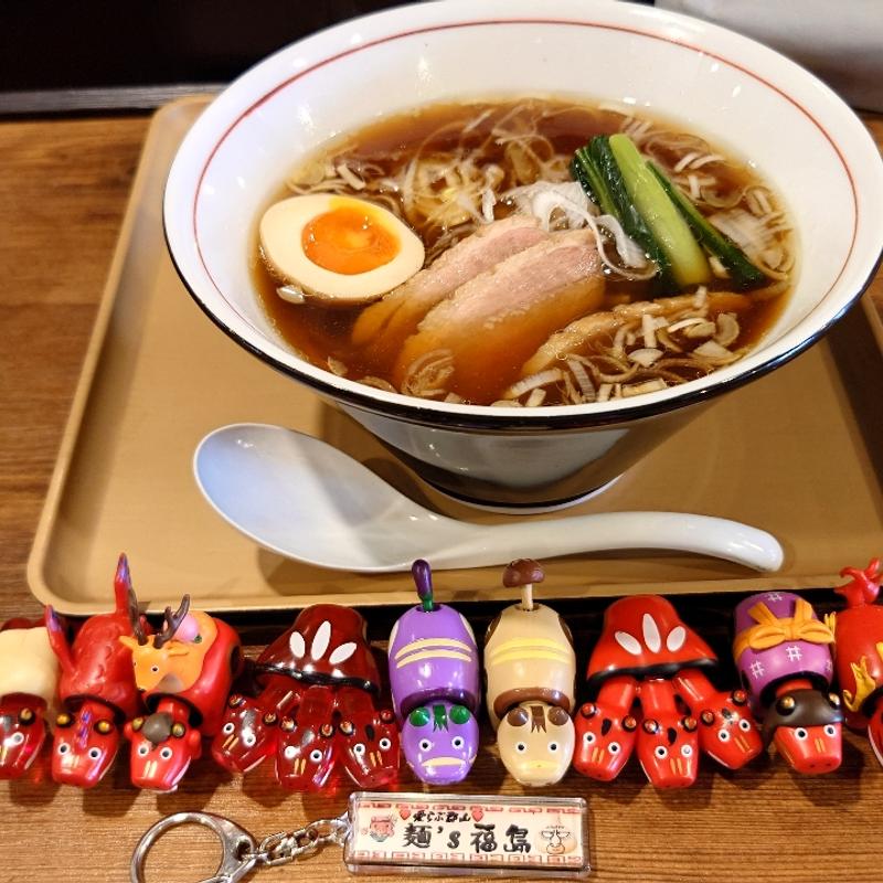 鴨出汁醤油らぁめん(らぁめん おかじま)