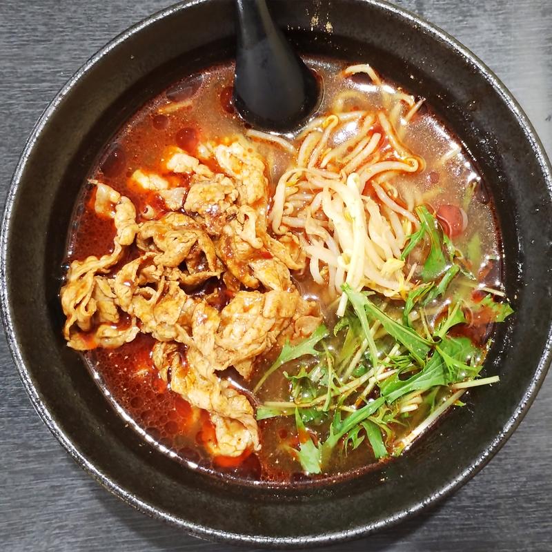 肉増し麻辣麺(陽花の担々麺)