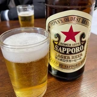 サッポロラガービール 中瓶(新珍味)