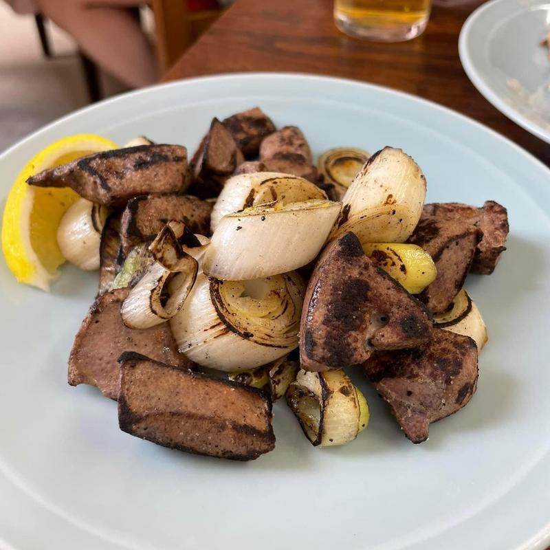 塩炒豚肝(新珍味)