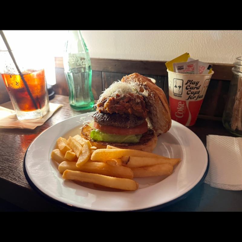 サバとバジルトマトのバーガー(McLean-OLD BURGER STAND-)