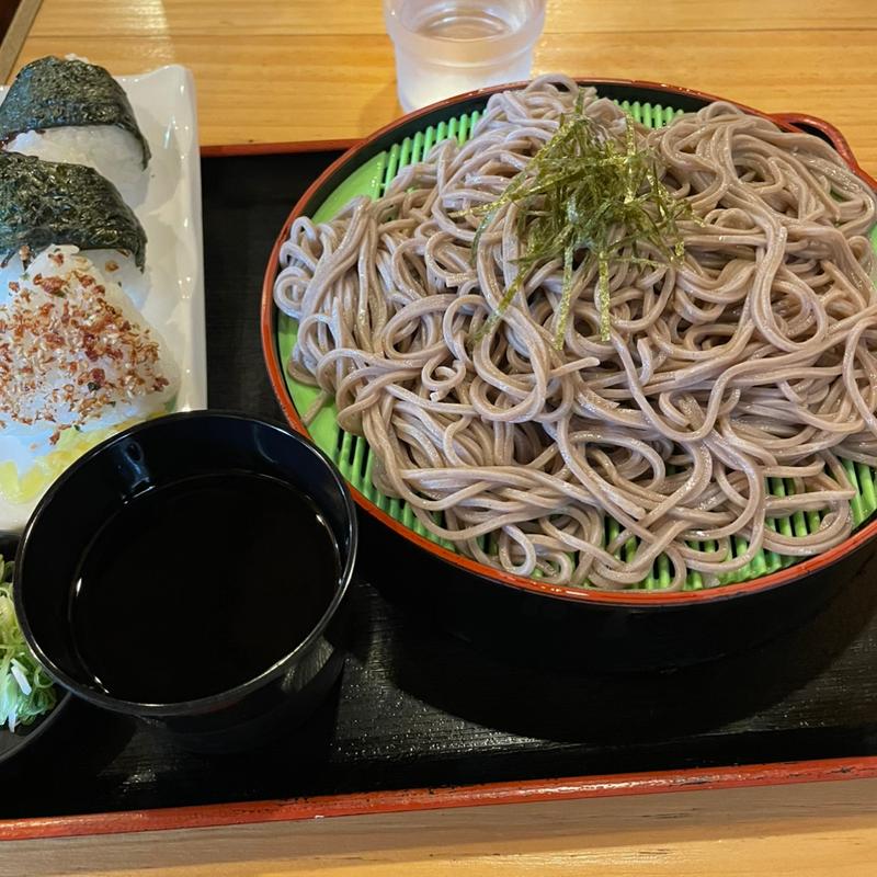 ざるそば定食(まいど!とよとよ)