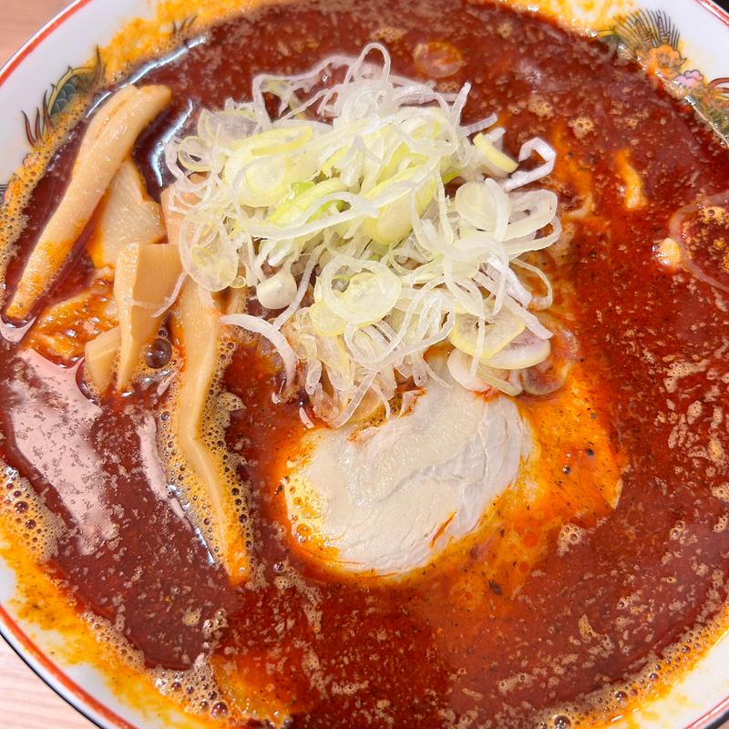 烈火ラーメン(山形らーめん 八八 熊本下通店)