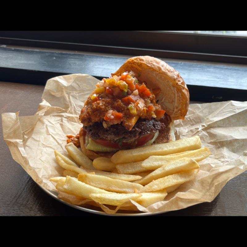 サルサ デ アヒ スイートポテトバーガー(McLean-OLD BURGER STAND-)