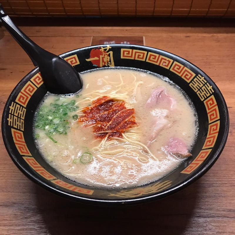 ラーメン(一蘭 岡山下中野店)
