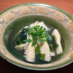 熊本産新筍と徳島産ワカメの若竹煮