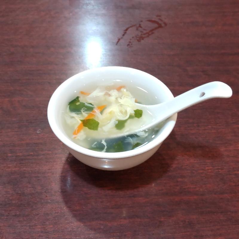 チャーハンスープ(四川料理 元祖麻婆豆腐 新宿店)