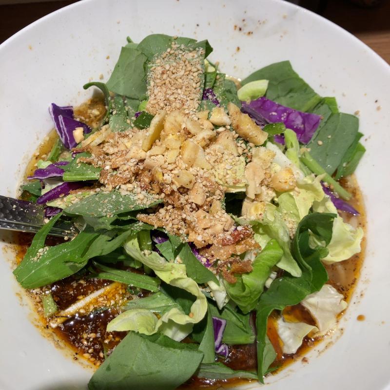 奥沢担々麺(まぜそば 三ツ星)