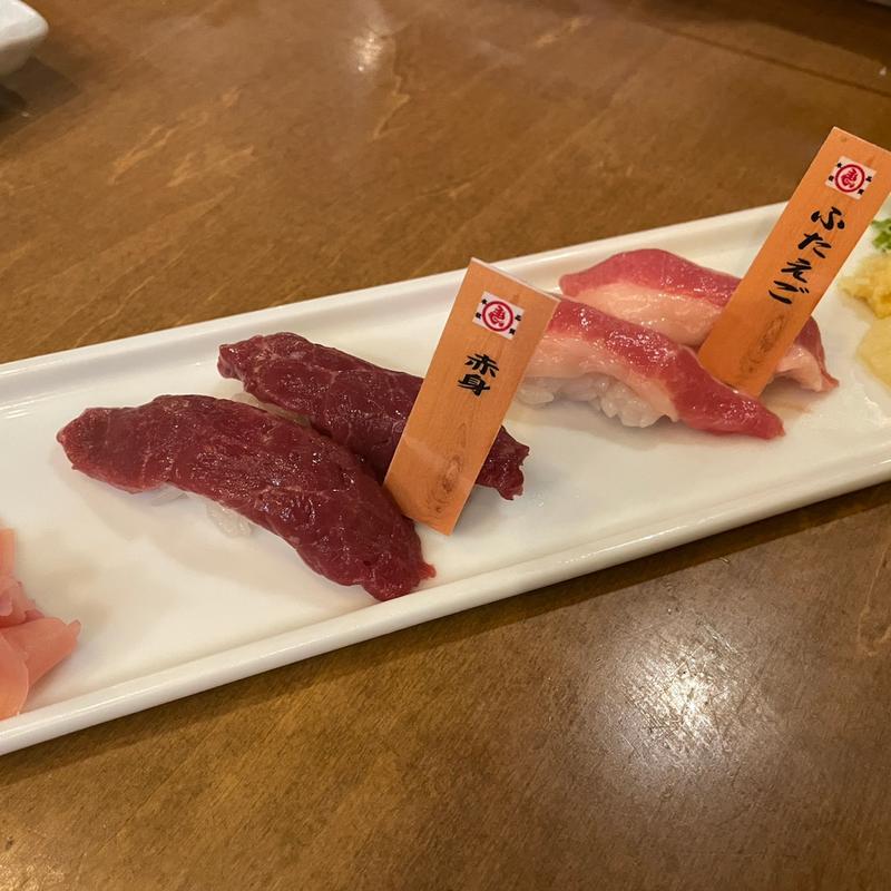 馬肉寿司(大衆馬肉酒場 三村 熊本銀座通り店)