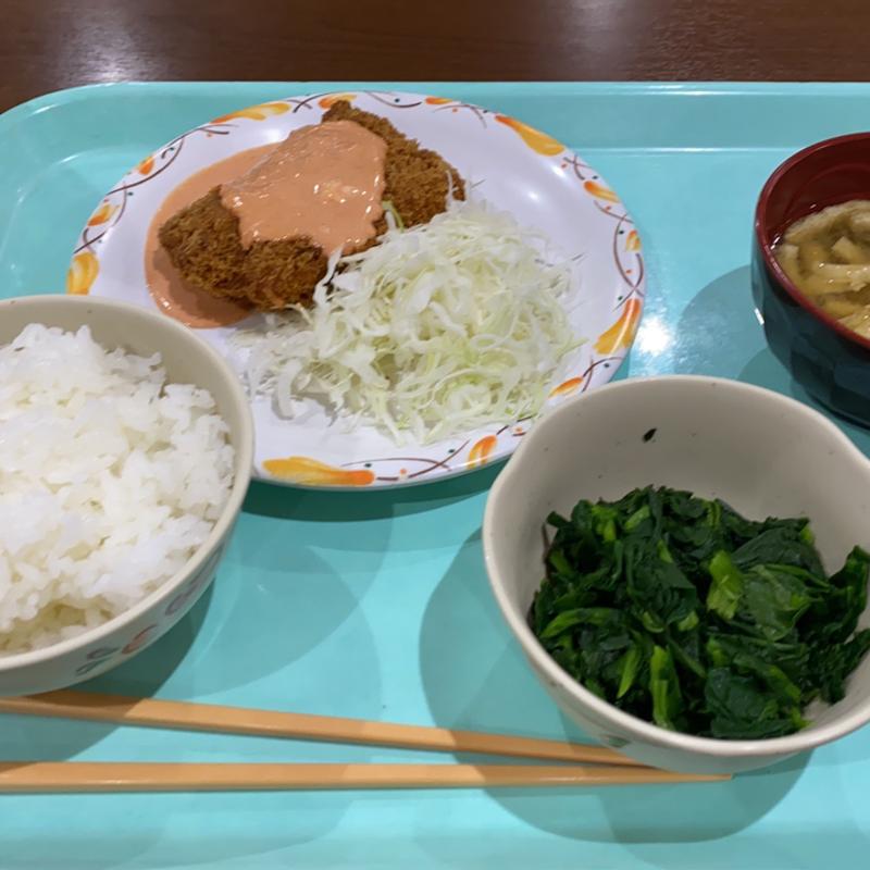 鷄カツオーロラソース(京都大学生活協同組合 北部食堂)