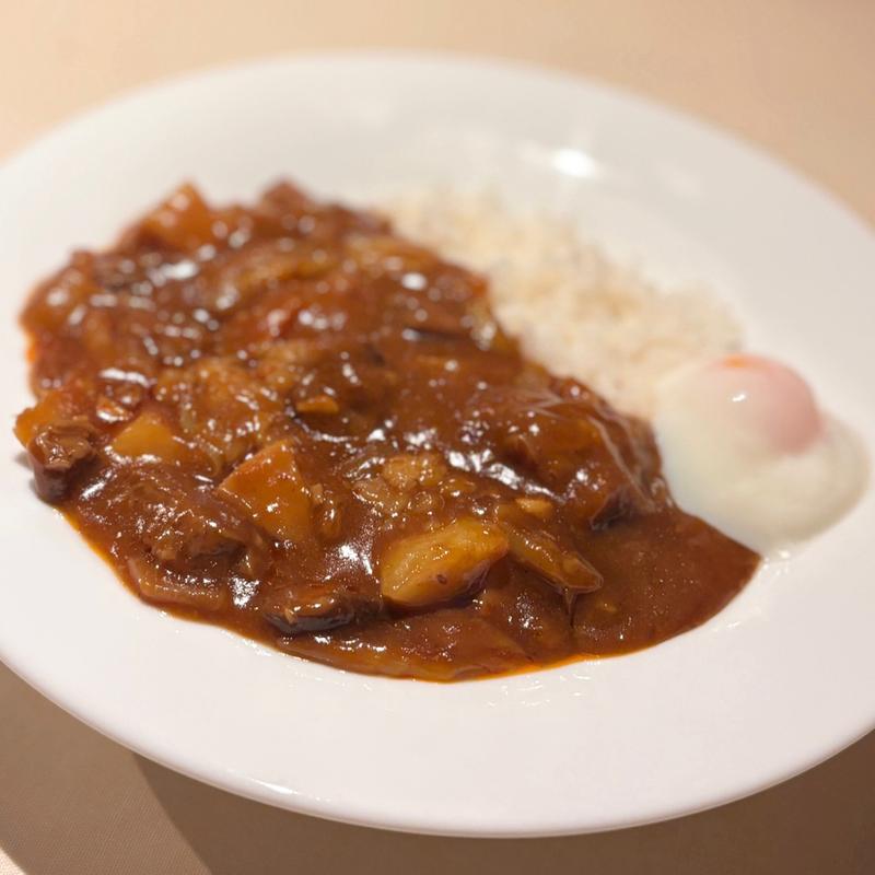 牛バラ肉の中華風カレーライス（Bセット）(胡桃茶家)