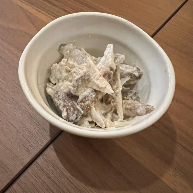 新ごぼうのツナマヨ和え(たんたん)