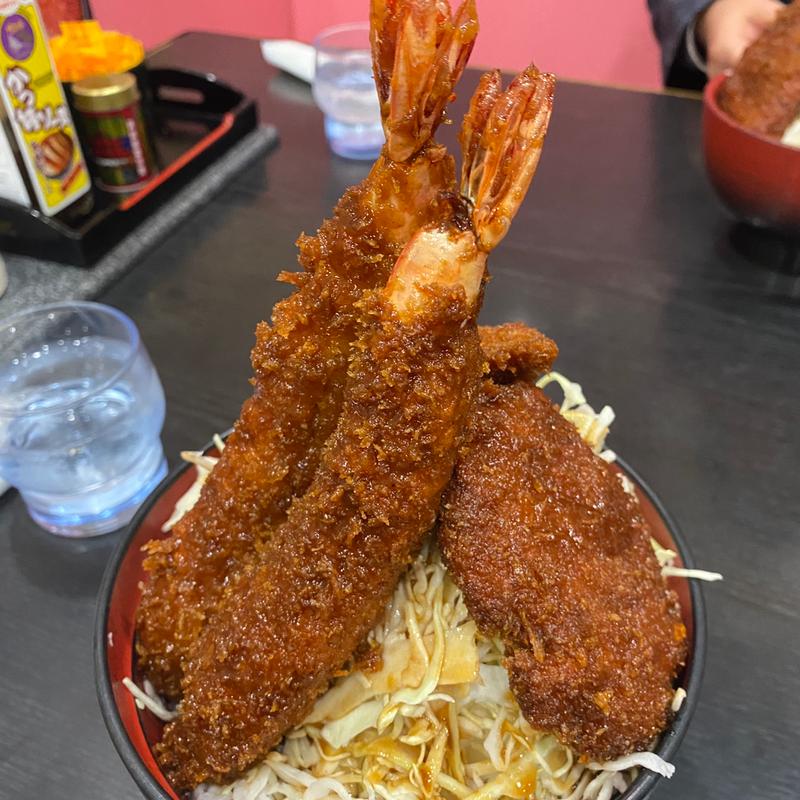 エビヒレ丼(明治亭 駒ヶ根本店 （めいじてい）)