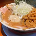 チャーシュー麺+白ネギ＋味玉+限定メンマ(麺家龍～Ryo～)