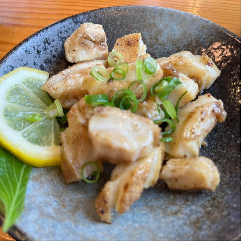 塩焼きマンボウホルモン(ガガニコ食堂)