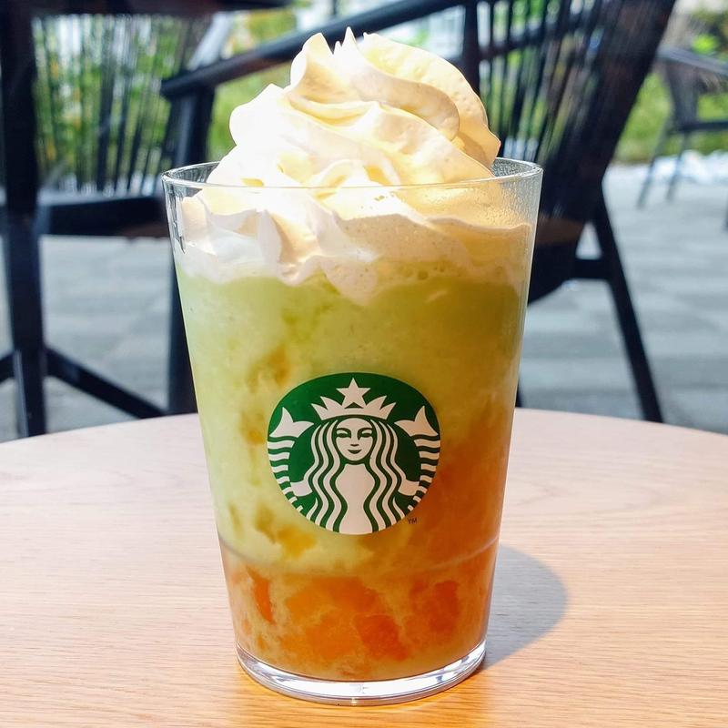 GOHOBI メロンフラペチーノ(スターバックス コーヒー 成城店)