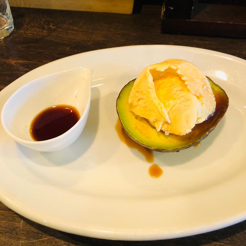 アボカドバニラアイス(アボカフェ)