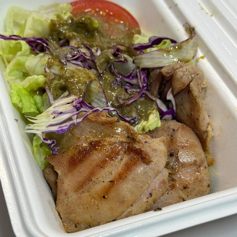 皮なし大山鶏もも超絶旨辛焼きBOX(３日で２ｋｇ瘦せるためのパワーサラダ 恵比寿本店)