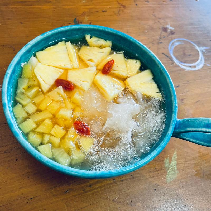 パイナップルの豆花(わたしの好物)