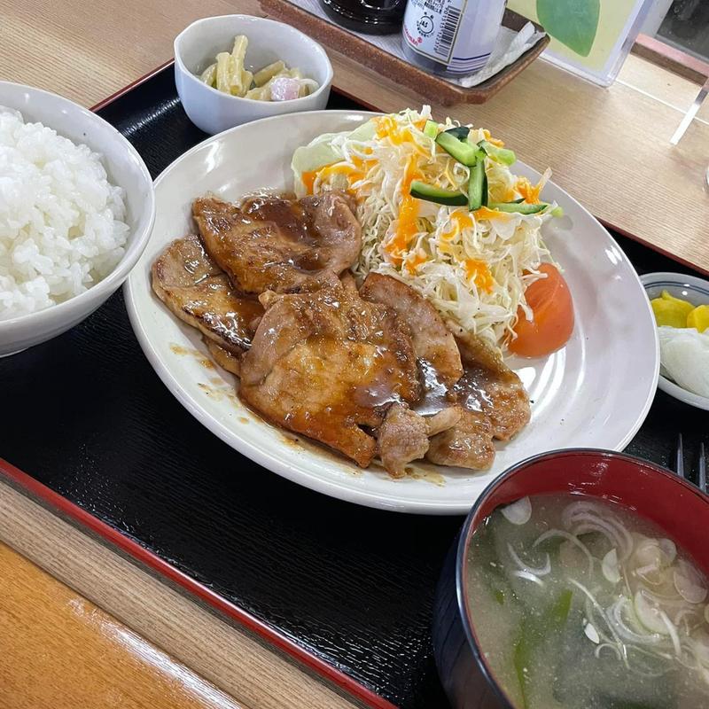 生姜焼き定食(一心亭 )