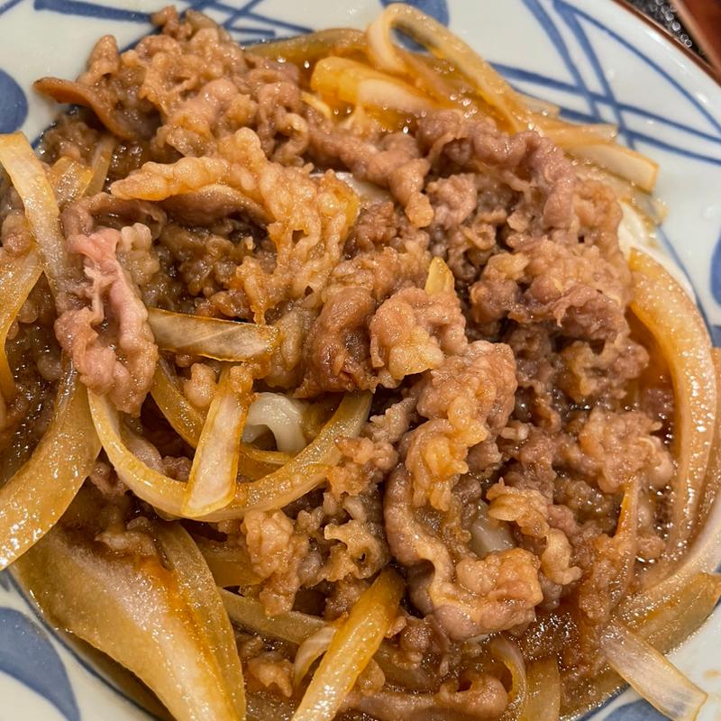 牛ぶっかけ(丸亀製麺新座)