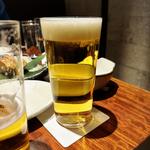 生ビール（サッポロ黒ラベル）(松玄 恵比寿)