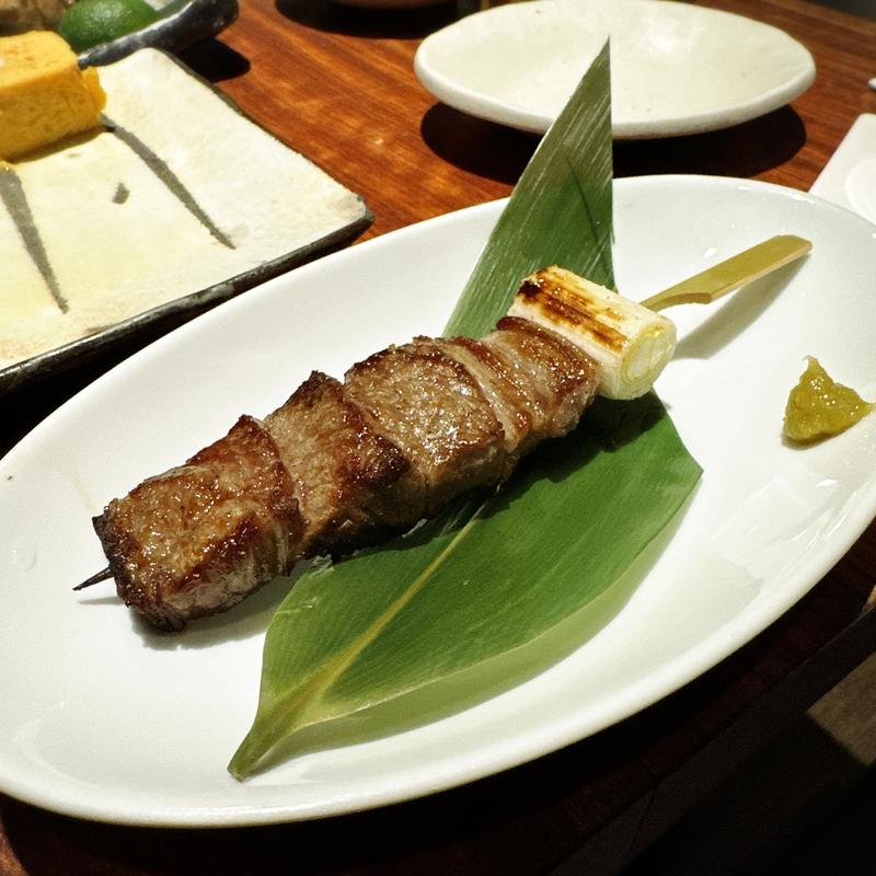 本まぐろねぎま串焼(松玄 恵比寿)