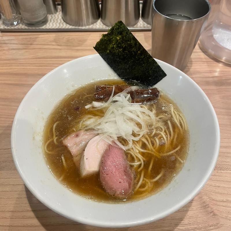 煮干しらぁ麺(麺処 にし尾)