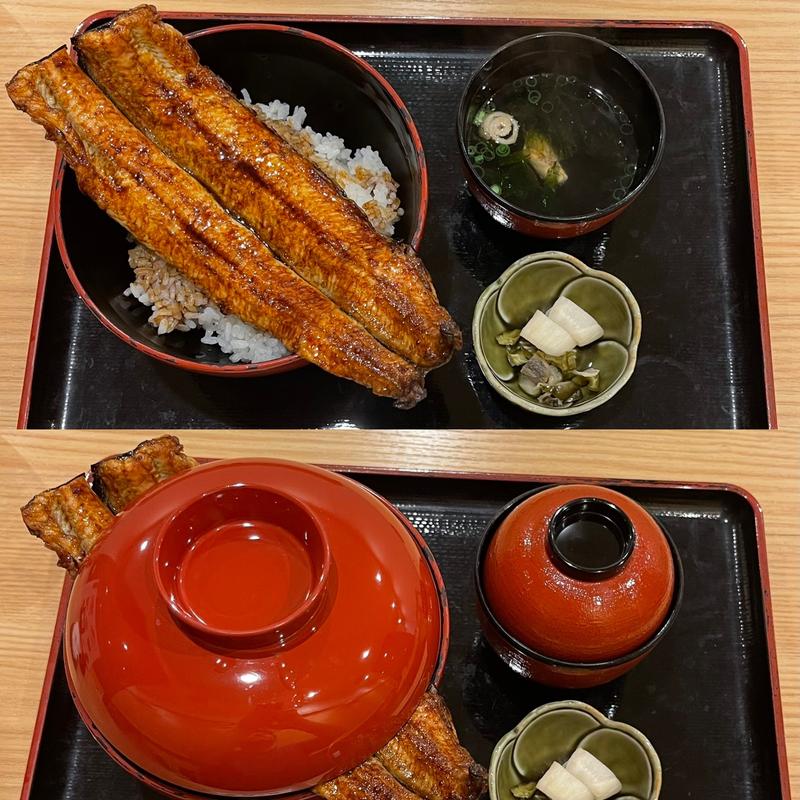 特上うな丼(福乃城)