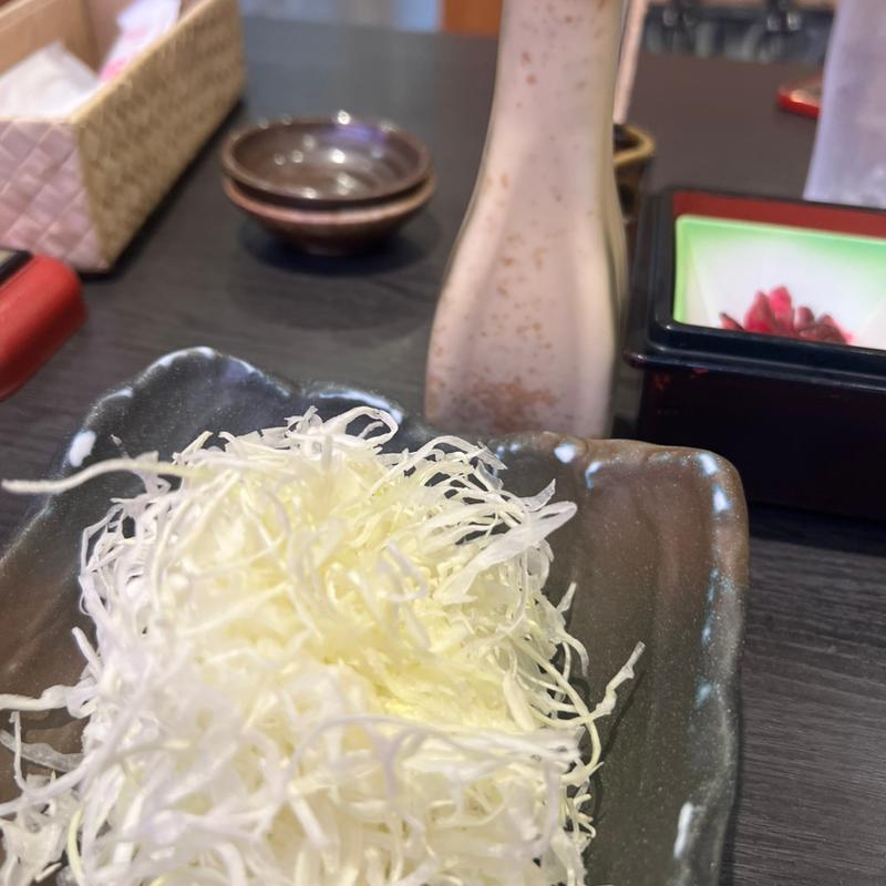 おかわりキャベツ(とんかつ みそ家 鈴鹿西条店)