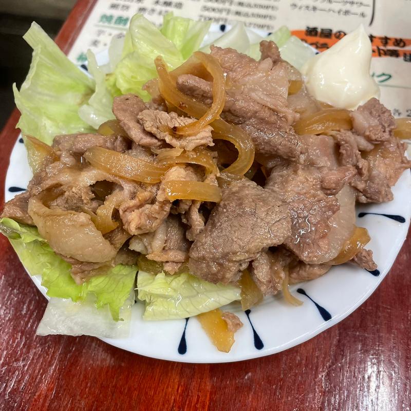 黒豚生姜焼き(西口やきとん やや東口店 浅草橋)