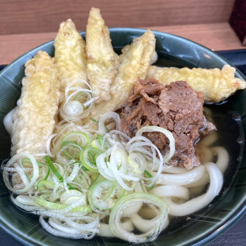 ごぼう天肉うどん(ヒライ 大津店 )