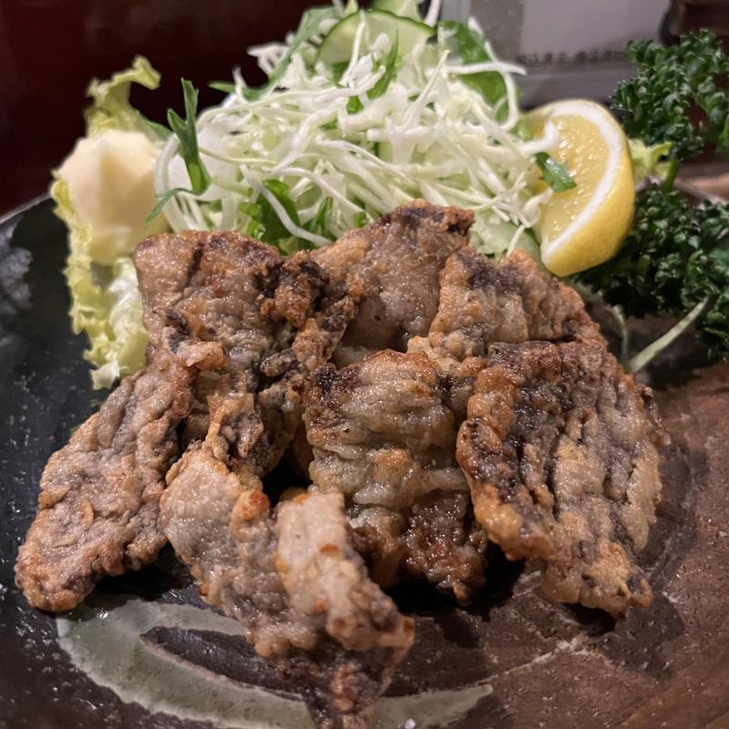 くじら竜田揚げ(地雷也 （じらいや）)