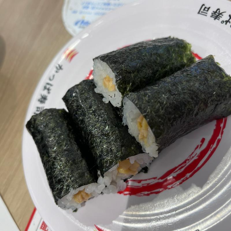 納豆巻(かっぱ寿司 新津店 )