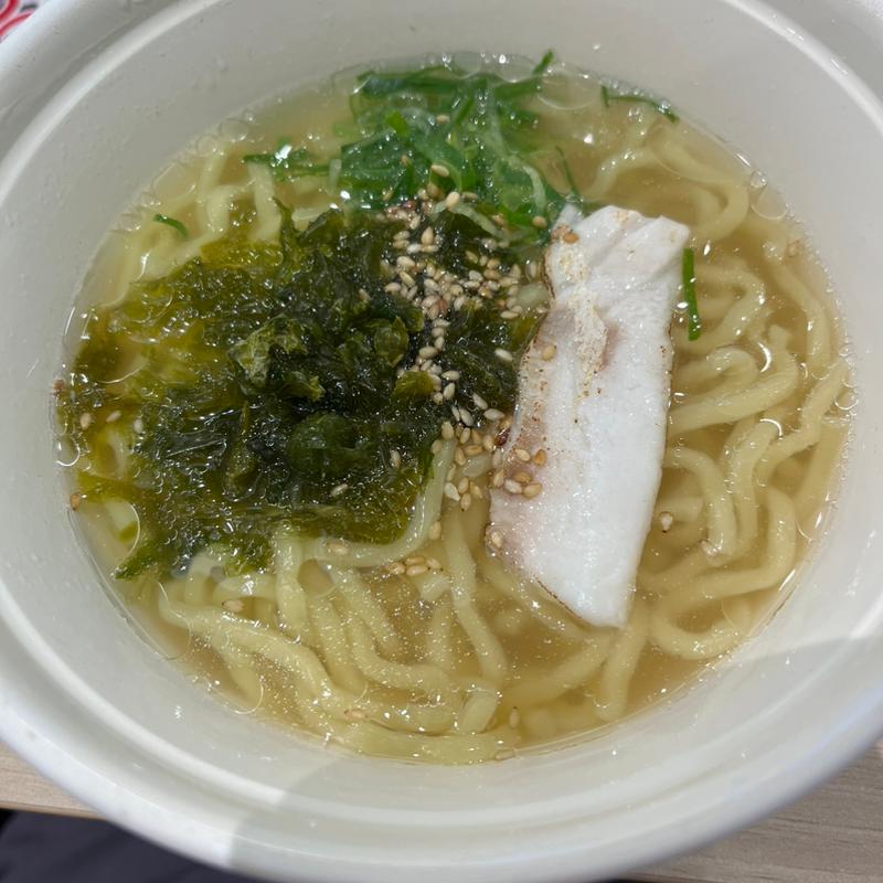 鯛塩ラーメン(かっぱ寿司 新津店 )