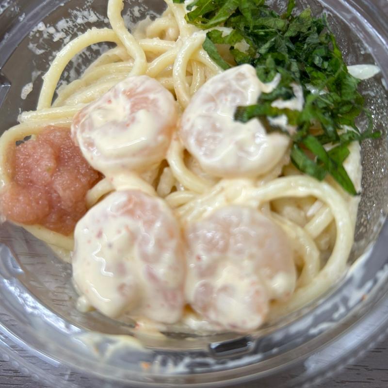北海道産たらことエビのスパゲティサラダ(セブン-イレブン 北海道ＳＴ大通店)