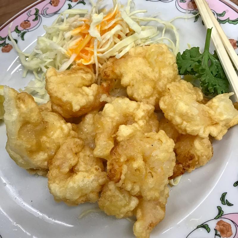 海老の天ぷら(餃子の王将 瓜破店 )