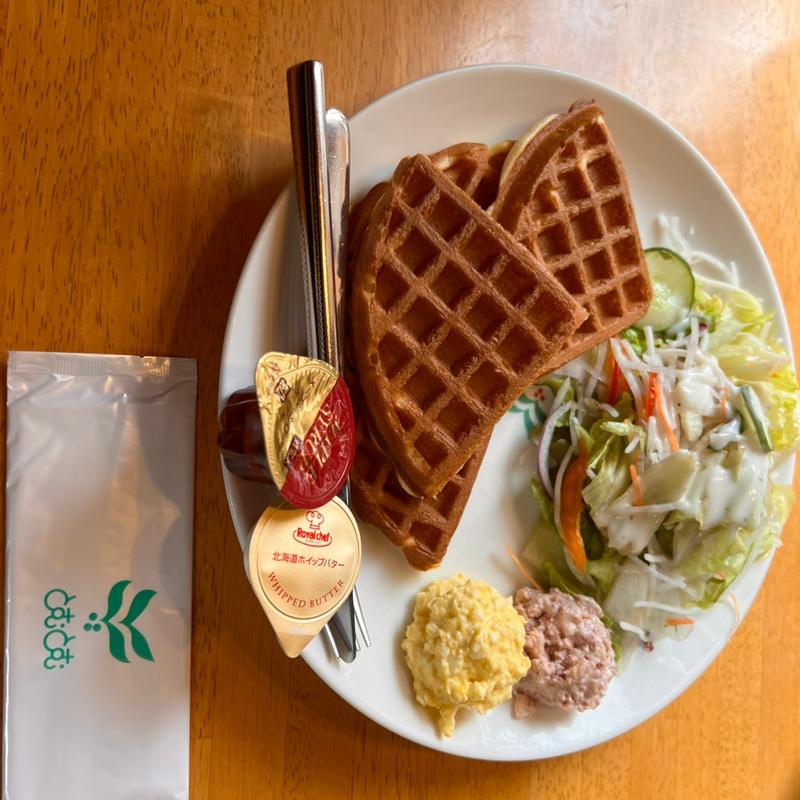 ワッフル(COFFEE HOUSE とむとむ つくば店 （コーヒーハウス トムトム）)