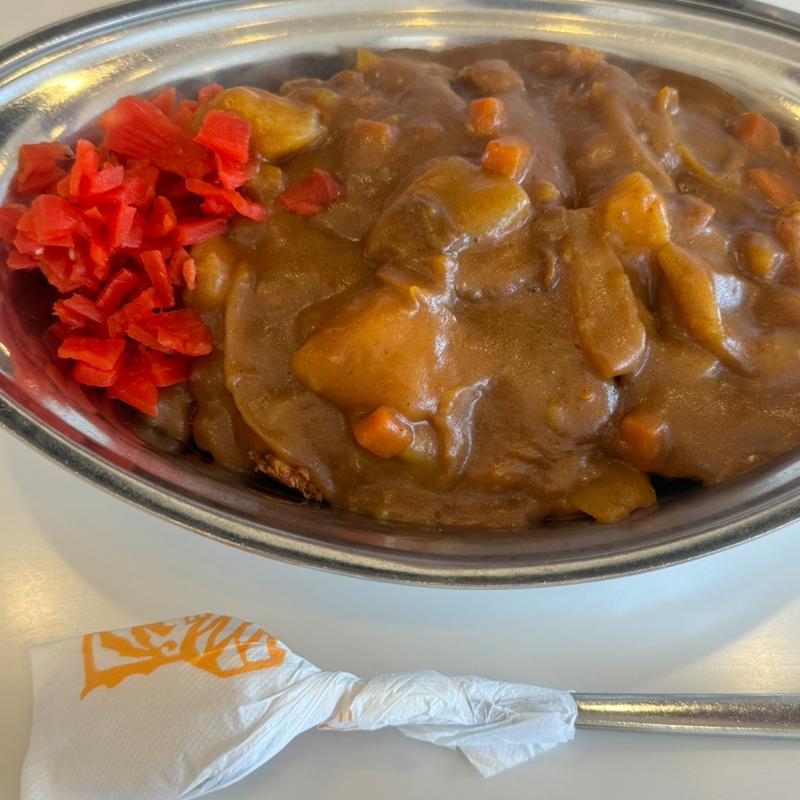 野菜カツカレー(カレーショップインデアン)