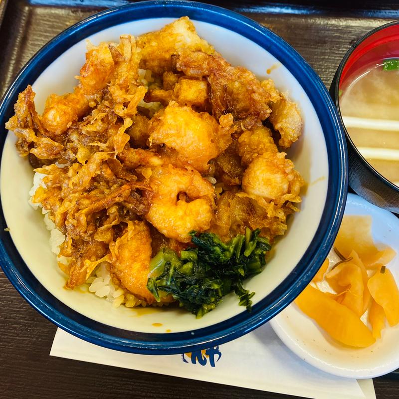 たれづけ海鮮天丼(天丼てんや 多摩センター店)