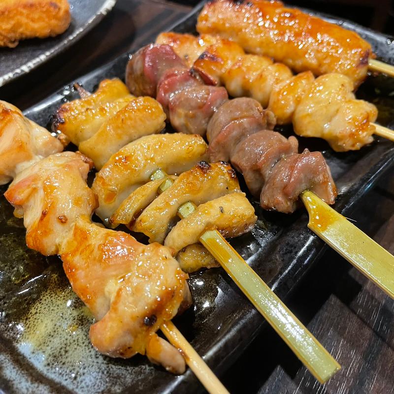 おまかせ串5本盛り合わせ　タレ(俺のやきとり 銀座9丁目)