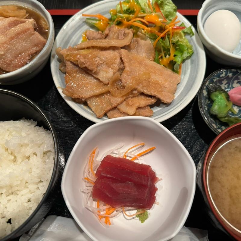 生姜焼き定食(地酒と本格焼酎 厨 （ジザケトホンカクショウチュウミクリ）)