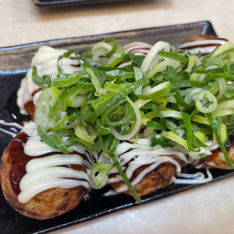 ネギソースたこ焼き(蛸屋本店 那覇松尾店 （タコヤホンテン）)
