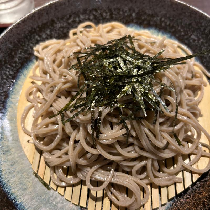 ざる蕎麦(蕎麦切り くろ)