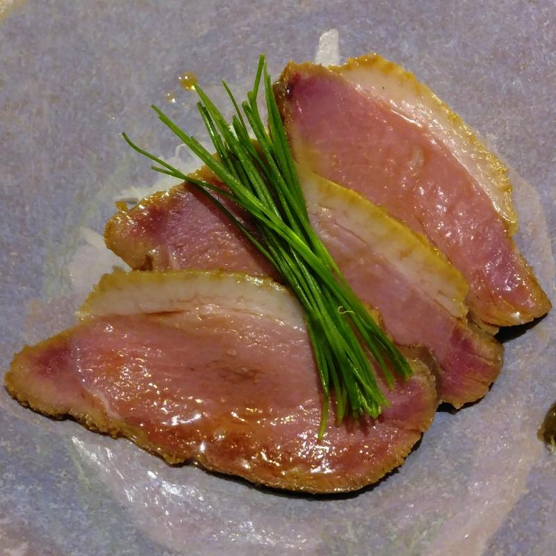 合鴨のロースト(水道橋 鮨みつ)