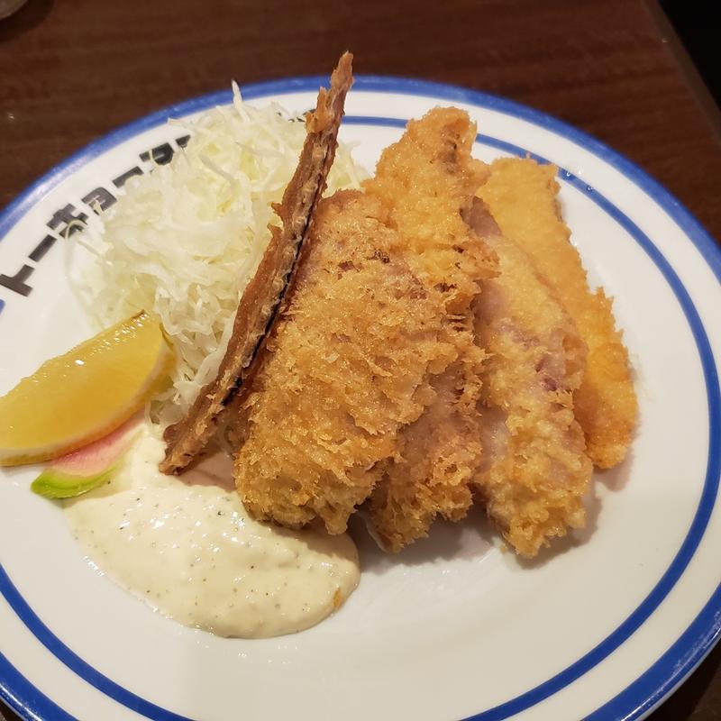 アジフライ定食(トーキョーアジフライ)